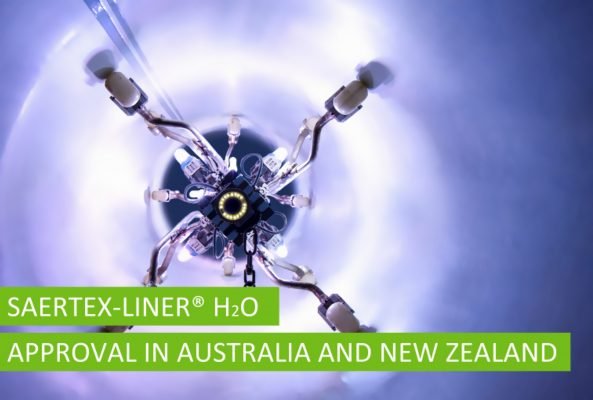 SAERTEX-LINER® H2O receives approval in Australia and New Zealand