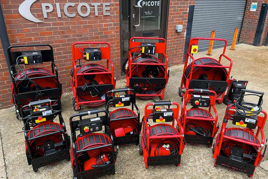 Eight benefits of high-speed cleaning with Picote Solutions equipment