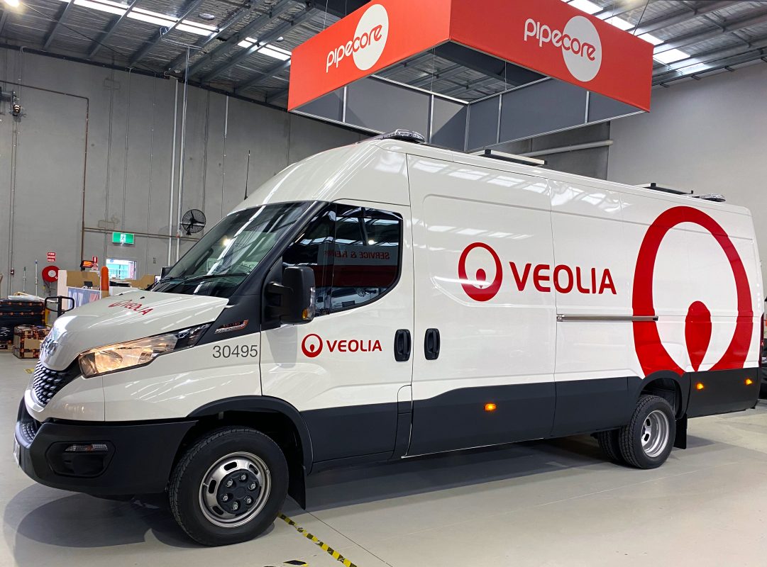 Pipe Core leads Cosmic UV vehicle fit out for Veolia Australia