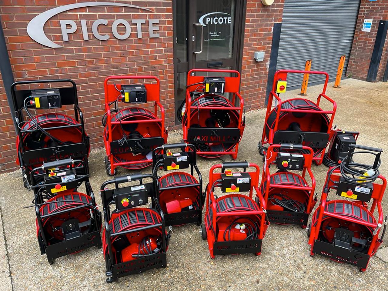 Eight benefits of high-speed cleaning with Picote Solutions equipment