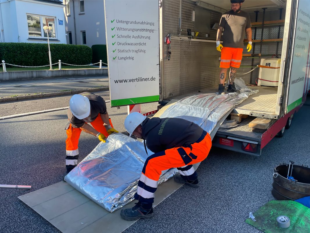 Vertiliner® XR – Innovative vertical liner installed for the first time
