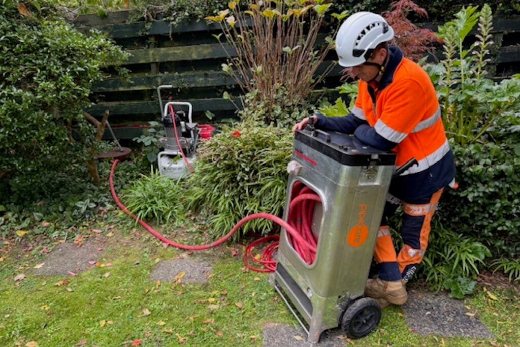 Electric milling robot powers large-scale sewer rehabilitation