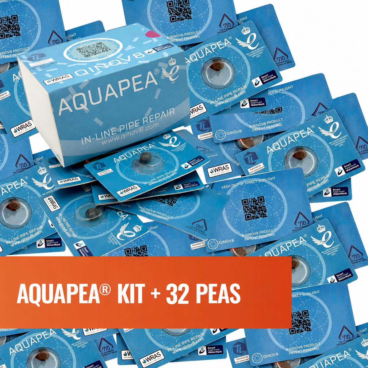 Aquapea® Kit + 32 Peas