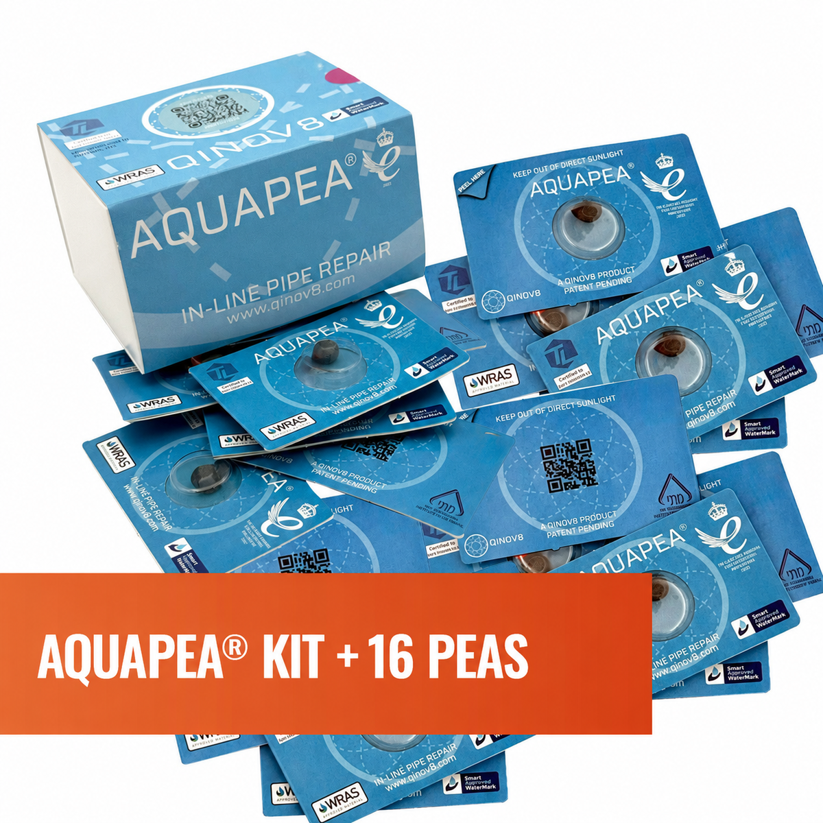 Aquapea® Kit + 16 Peas