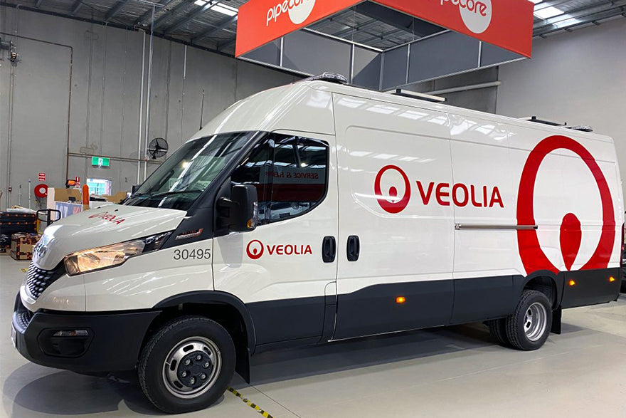 Pipe Core leads Cosmic UV vehicle fit out for Veolia Australia